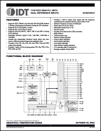 Click here to download IDT82V3012 Datasheet