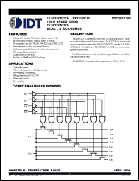 Click here to download IDTQS32253SO Datasheet