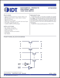 Click here to download IDTQS32384Q Datasheet