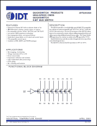 Click here to download IDTQS3245 Datasheet