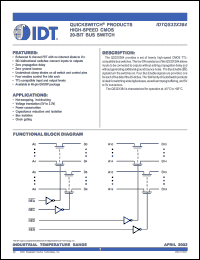 Click here to download IDTQS32X384 Datasheet