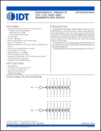 Click here to download IDTQS32XVH245 Datasheet