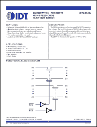 Click here to download IDTQS3384SQ Datasheet