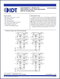 Click here to download IDTQS34X383 Datasheet