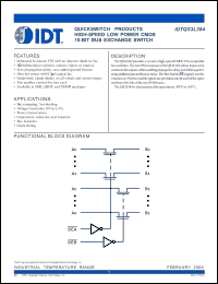 Click here to download IDTQS3L384Q Datasheet