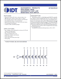 Click here to download IDTQS3R245 Datasheet