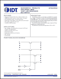 Click here to download IDTQS3R384 Datasheet