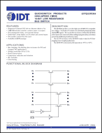 Click here to download IDTQS3R384Q Datasheet