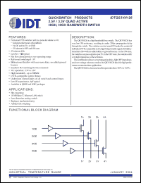 Click here to download IDTQS3VH126 Datasheet