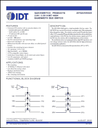 Click here to download IDTQS3VH244 Datasheet