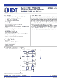 Click here to download IDTQS3VH383 Datasheet