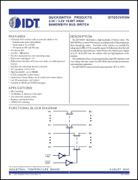 Click here to download IDTQS3VH384 Datasheet
