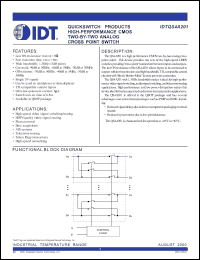 Click here to download IDTQS4A201 Datasheet