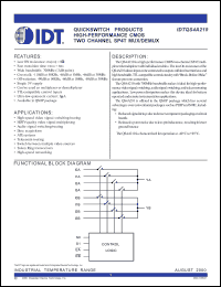 Click here to download IDTQS4A210Q Datasheet