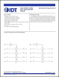 Click here to download IDTQS74FCT2244T Datasheet