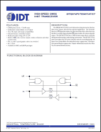 Click here to download IDTQS74FCT2245AT Datasheet