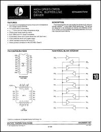 Click here to download IDT74AHCT244E Datasheet