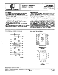 Click here to download IDT54FBT240CEB Datasheet