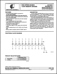 Click here to download IDT74FBT2827BL Datasheet