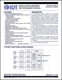 Click here to download IDT82V1074PF Datasheet