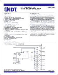 Click here to download IDT5T2010BBI Datasheet