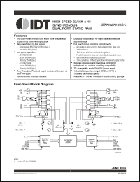 Click here to download IDT709269L6GI Datasheet