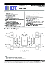Click here to download IDT70P3517 Datasheet
