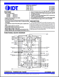 Click here to download IDT723652L12PQF Datasheet