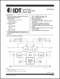 Click here to download IDT7015S35GI Datasheet