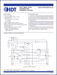 Click here to download IDT74FCT646TS0 Datasheet