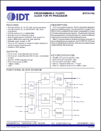 Click here to download IDTCV110L Datasheet