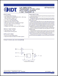 Click here to download IDT74LVC373ASO Datasheet