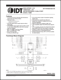 Click here to download IDT70V657S12BFI Datasheet