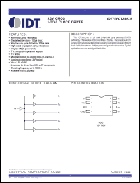 Click here to download IDT74FCT38075DCGI Datasheet