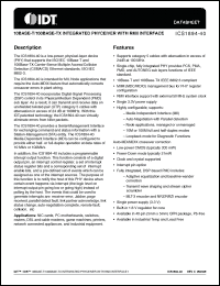 Click here to download ICS1894-40 Datasheet