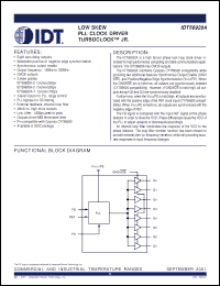 Click here to download IDT59920A-5SOI Datasheet