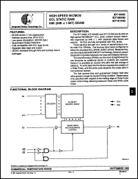 Click here to download IDT100490S20Y Datasheet