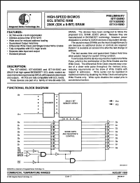 Click here to download IDT100509D10V Datasheet
