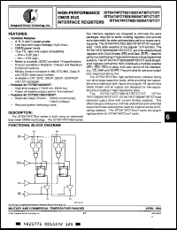 Click here to download IDT39C825DB Datasheet