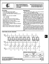 Click here to download IDT39C843DB Datasheet