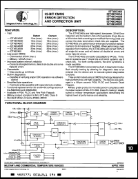 Click here to download IDT49C460AXCB Datasheet
