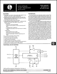 Click here to download IDT49FCT618PQ Datasheet