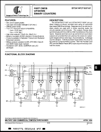 Click here to download IDT54FCT193ATDB Datasheet