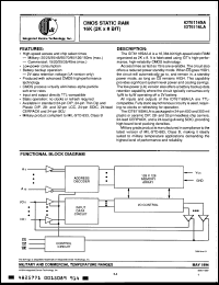 Click here to download IDT6116L150DB Datasheet