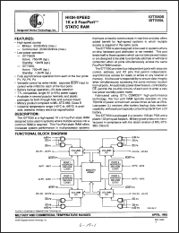Click here to download IDT7050L30PF Datasheet