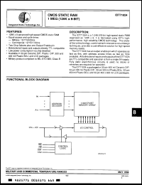 Click here to download IDT71024S25DB Datasheet