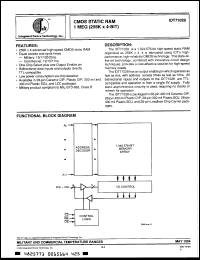 Click here to download IDT71028L30DB Datasheet