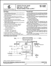 Click here to download IDT71502S45J Datasheet