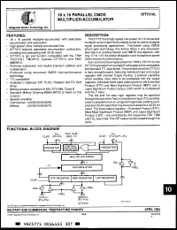 Click here to download IDT7210L200XCB Datasheet