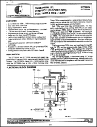 Click here to download IDT72215L30GM Datasheet